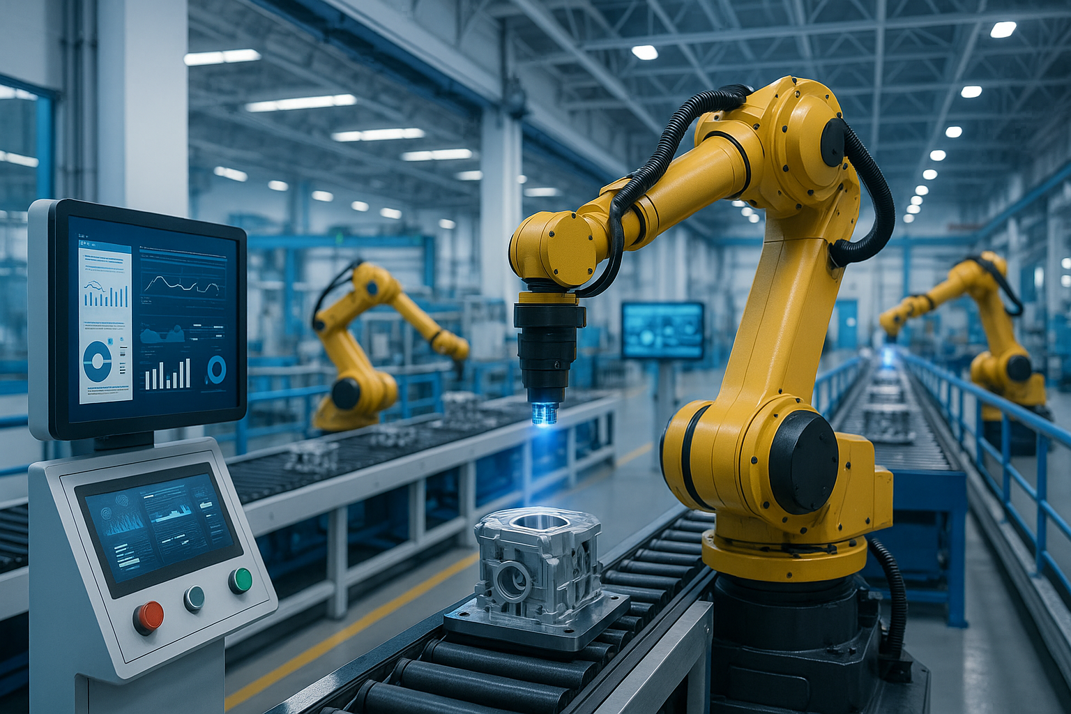 Visuel d’usine moderne